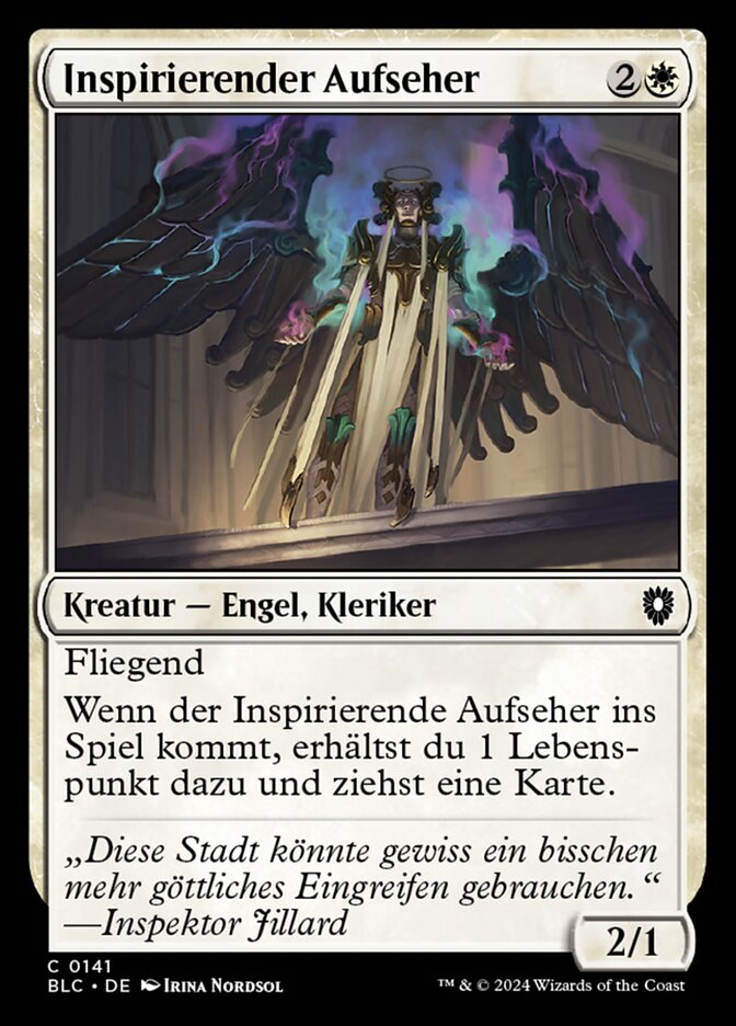 Inspirierender Aufseher