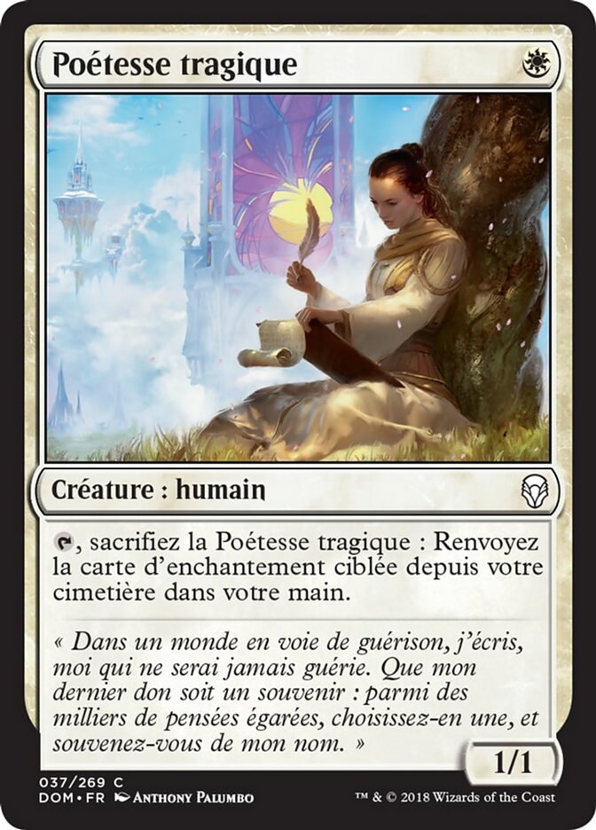 Poétesse tragique