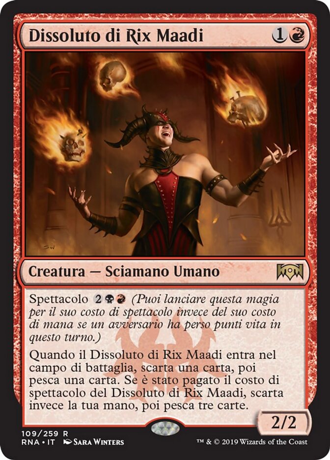Dissoluto di Rix Maadi