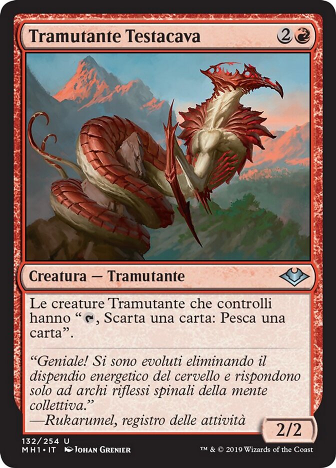Tramutante Testacava