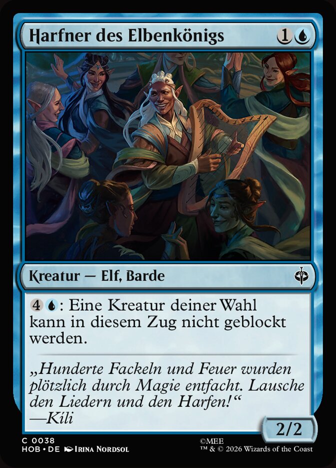 Harfner des Elbenkönigs