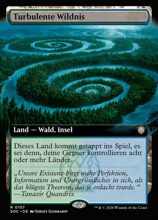 Turbulente Wildnis