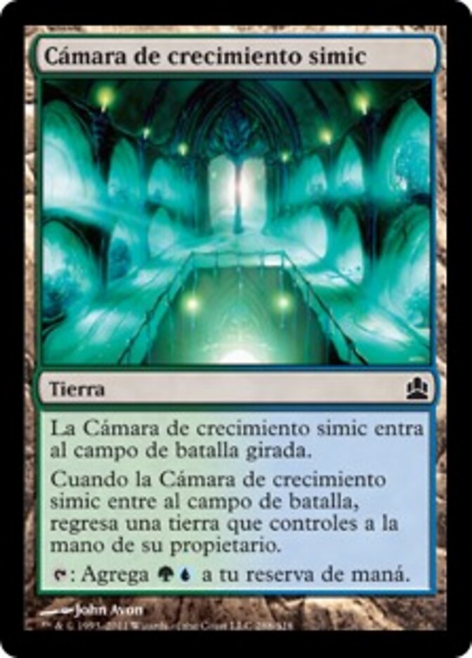 Cámara de crecimiento simic