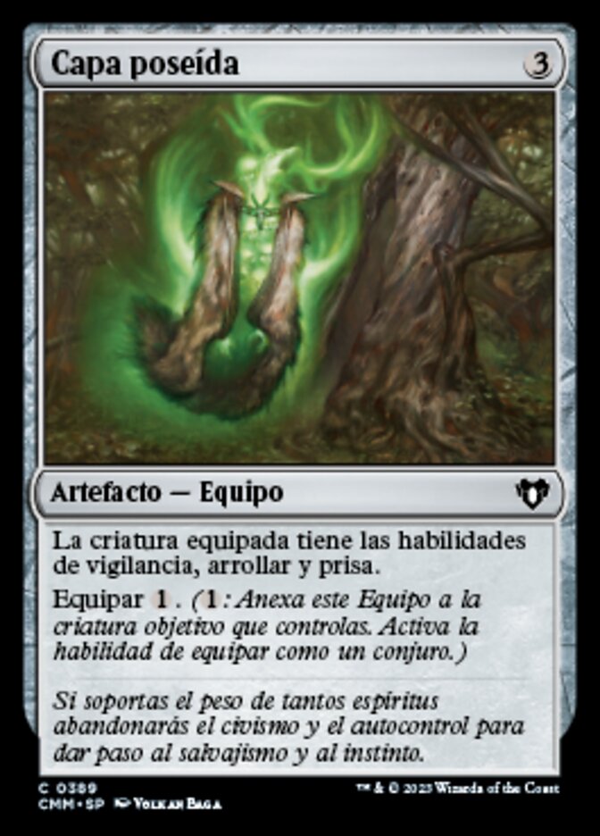 Capa poseída