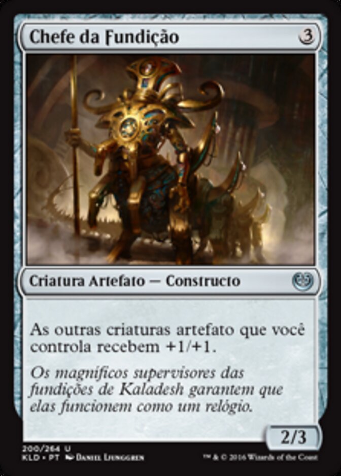 Chefe da Fundição