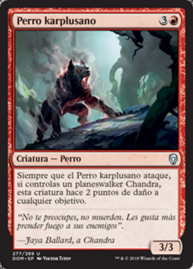 Perro karplusano