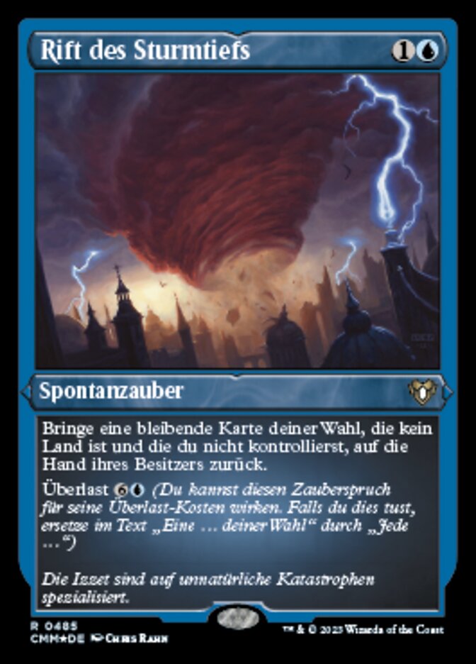 Rift des Sturmtiefs