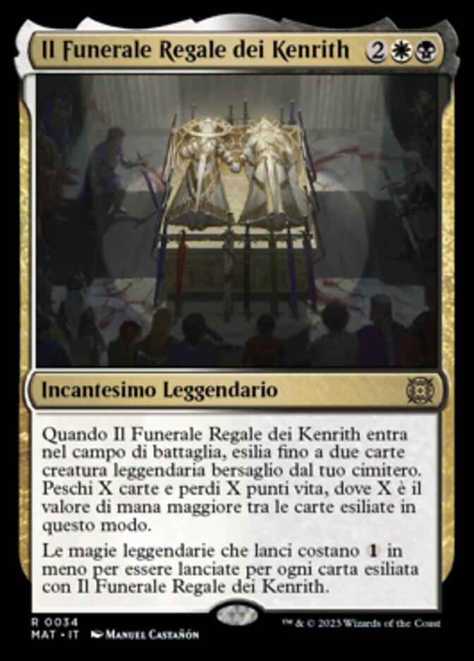 Il Funerale Regale dei Kenrith