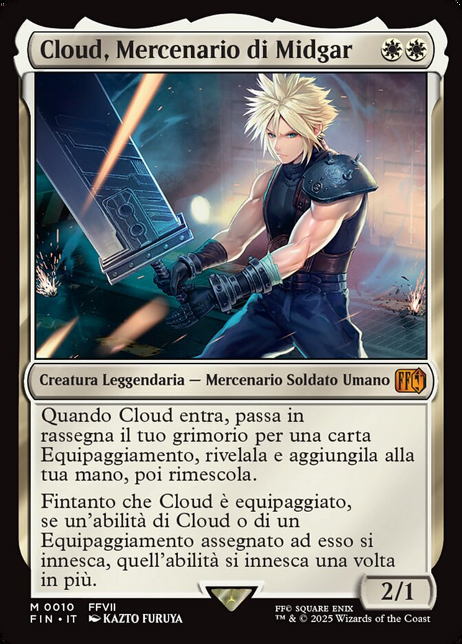 Cloud, Mercenario di Midgar