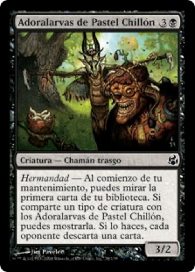 Adoralarvas de Pastel Chillón