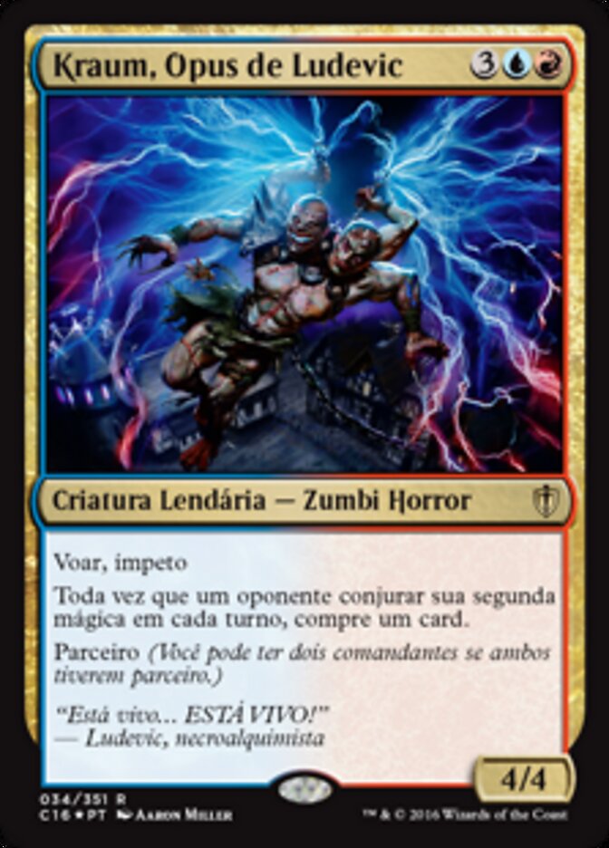 Kraum, Opus de Ludevic