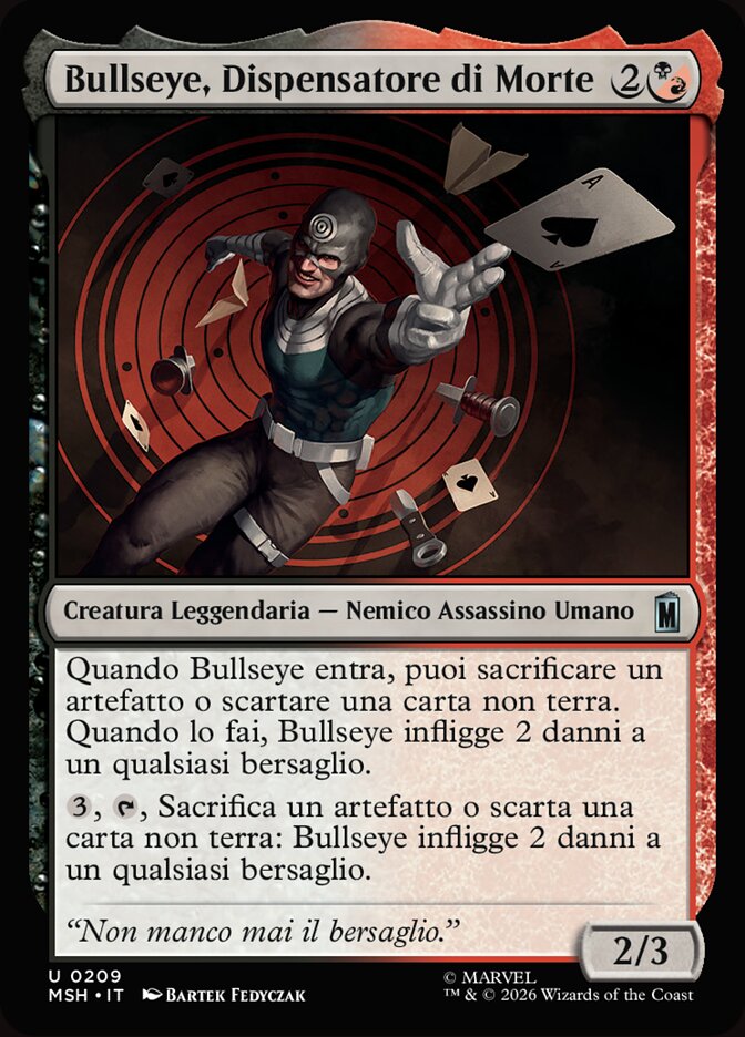 Bullseye, Dispensatore di Morte