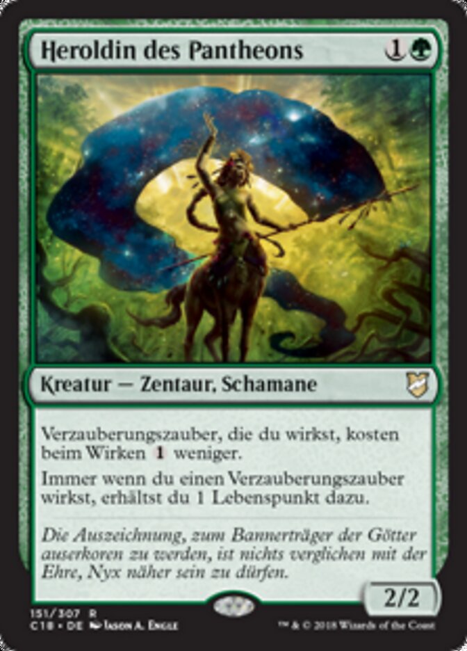 Heroldin des Pantheons