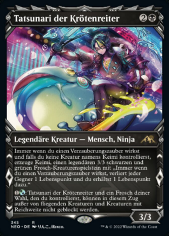 Tatsunari der Krötenreiter