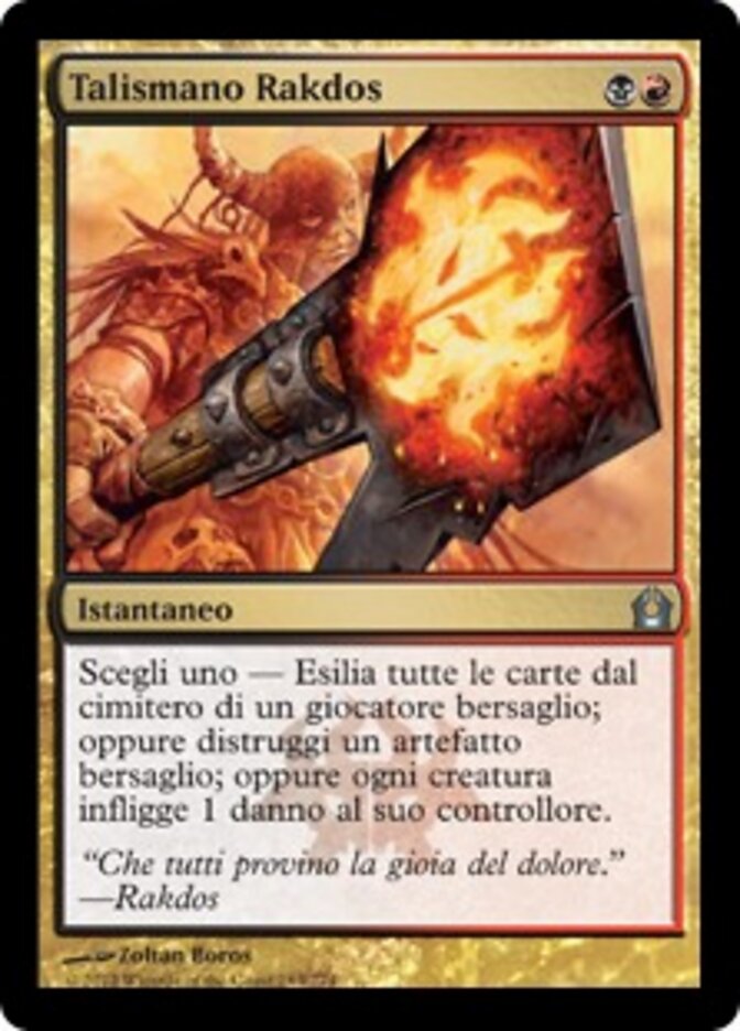 Talismano Rakdos