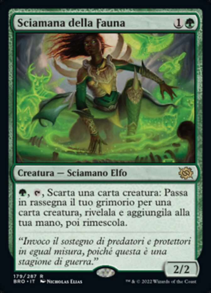 Sciamana della Fauna