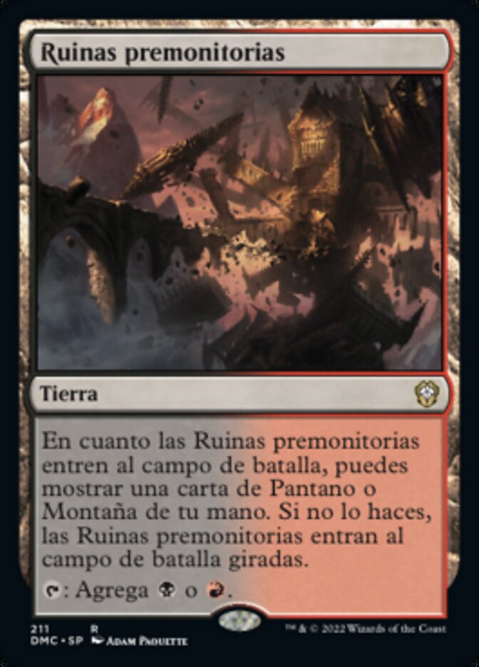 Ruinas premonitorias