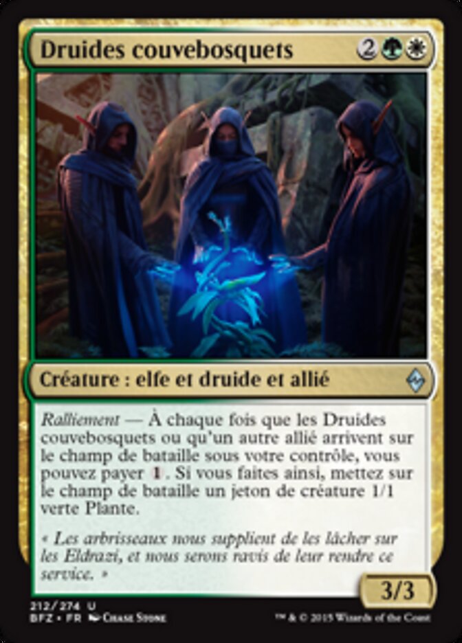 Druides couvebosquets