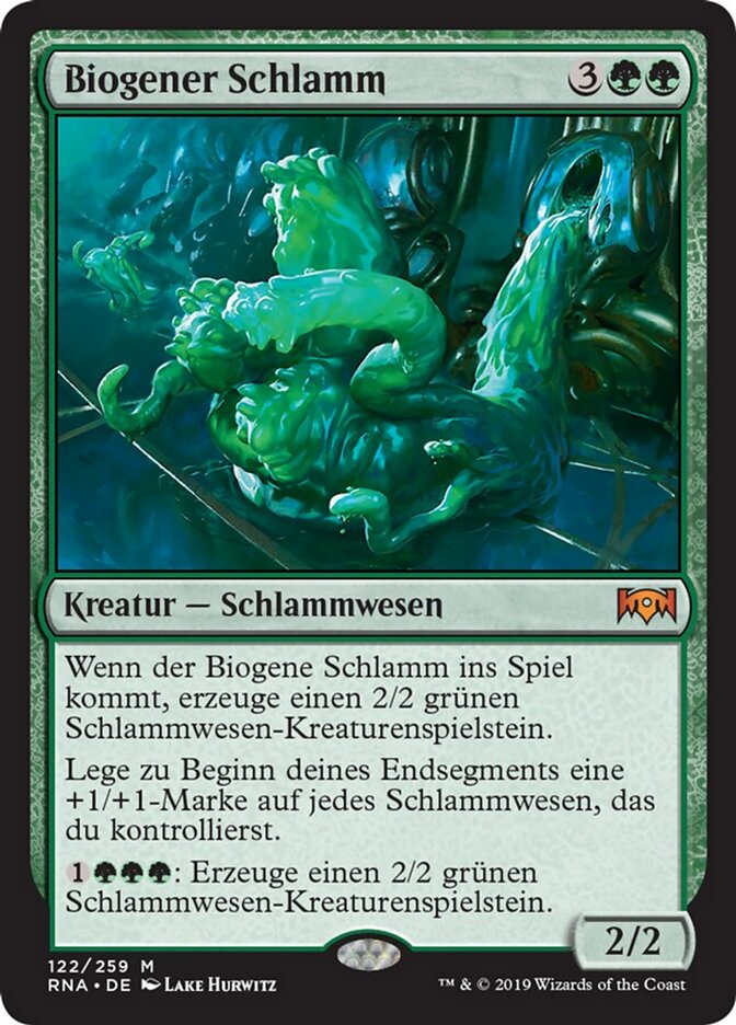 Biogener Schlamm