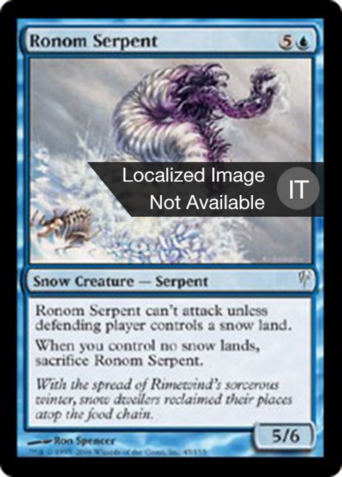 Serpente di Ronom
