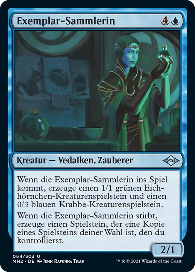Exemplar-Sammlerin