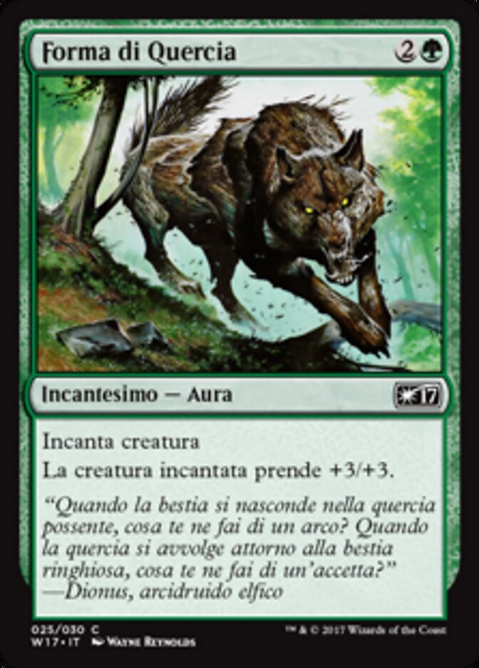 Forma di Quercia