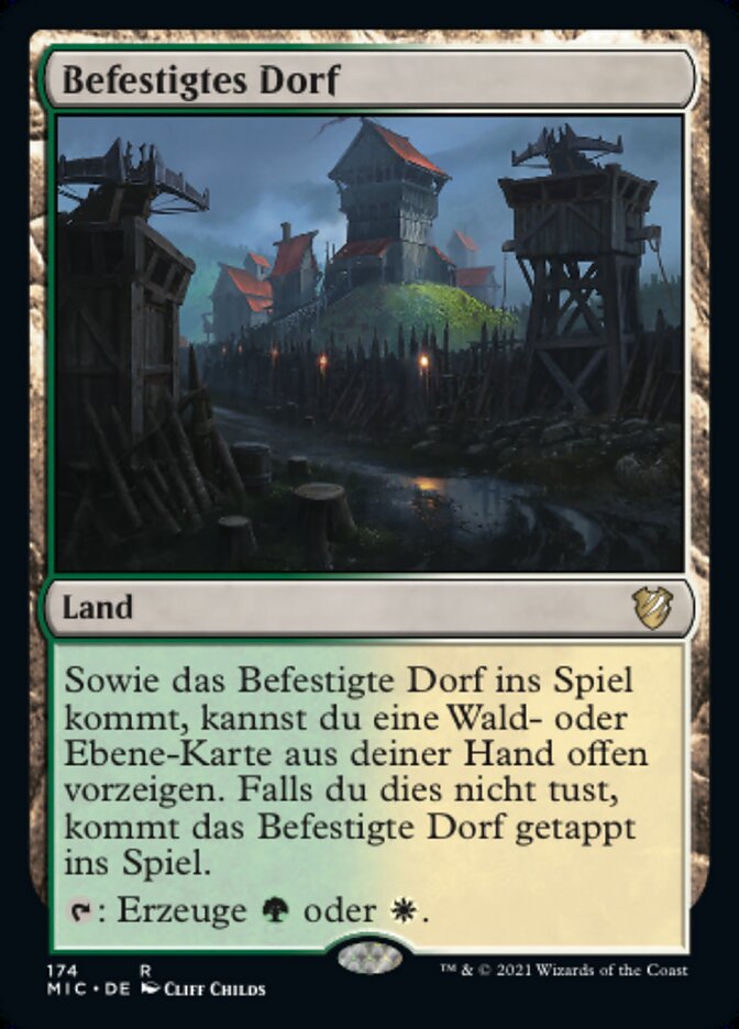 Befestigtes Dorf