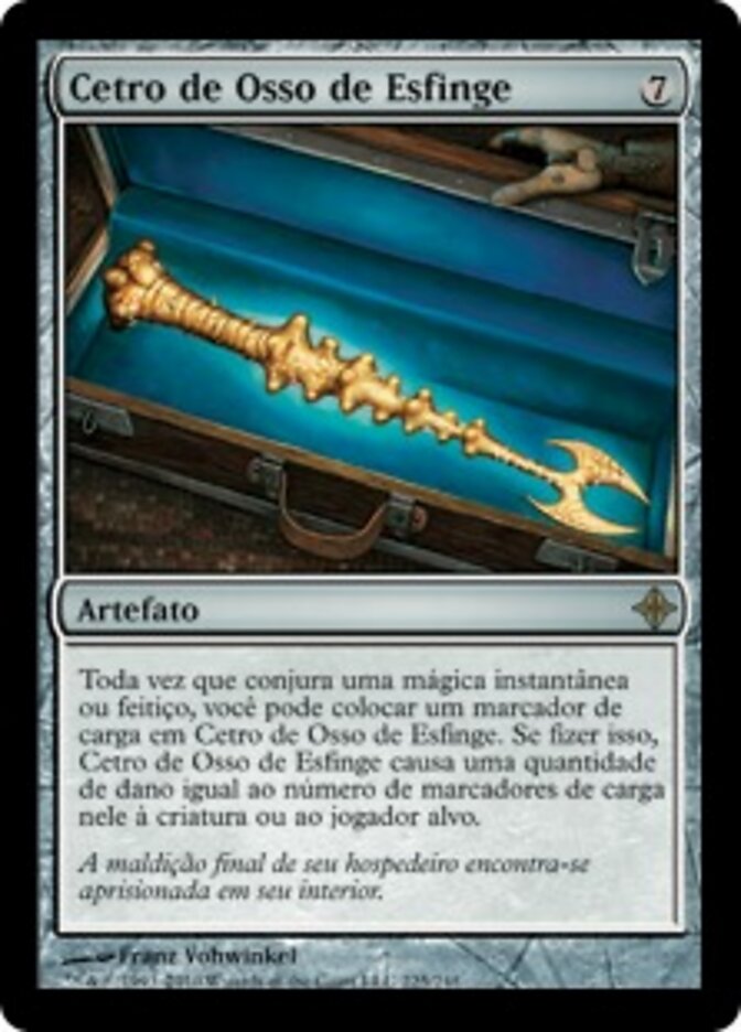 Cetro de Osso de Esfinge