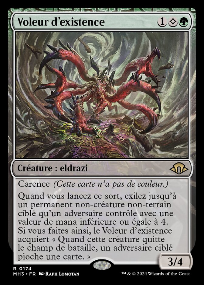 Voleur d'existence
