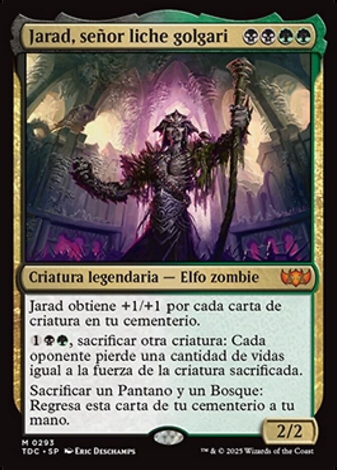 Jarad, señor liche golgari