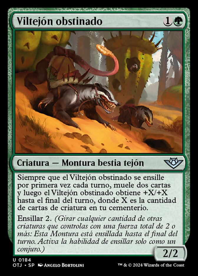 Viltejón obstinado