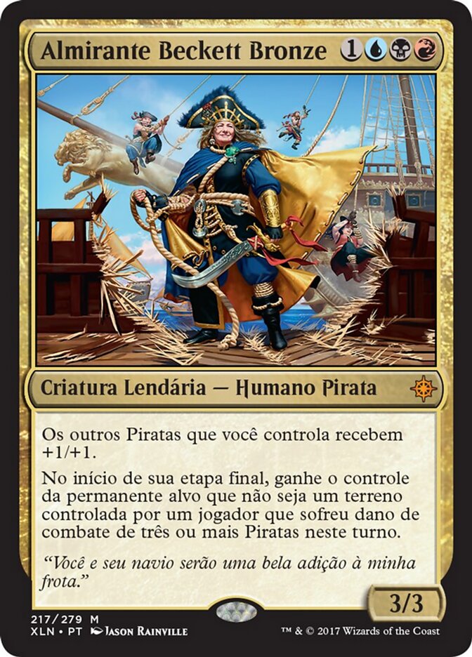 Almirante Beckett Bronze