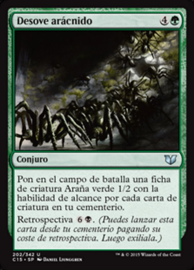 Desove arácnido