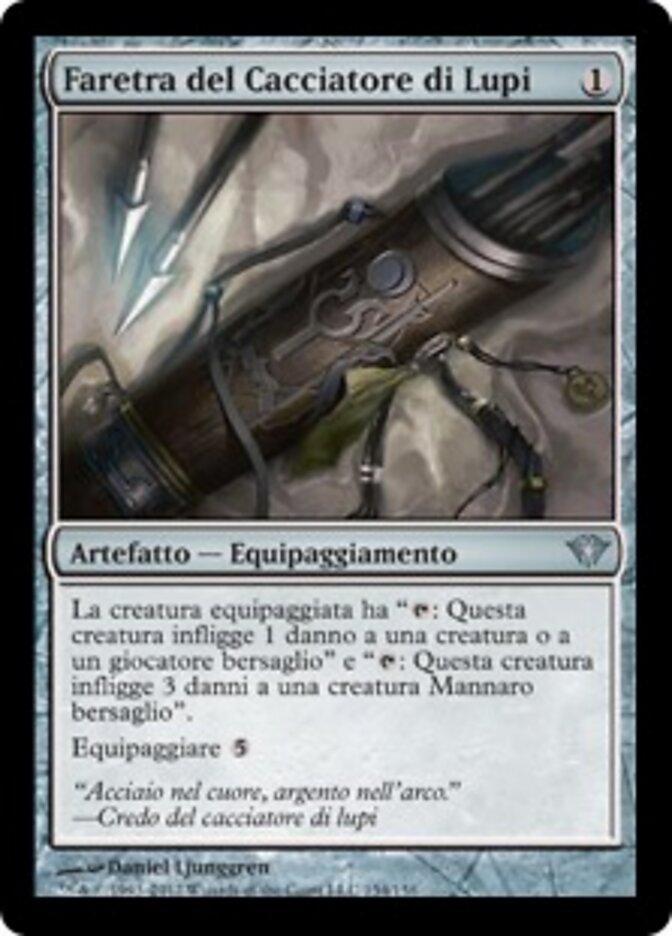 Faretra del Cacciatore di Lupi