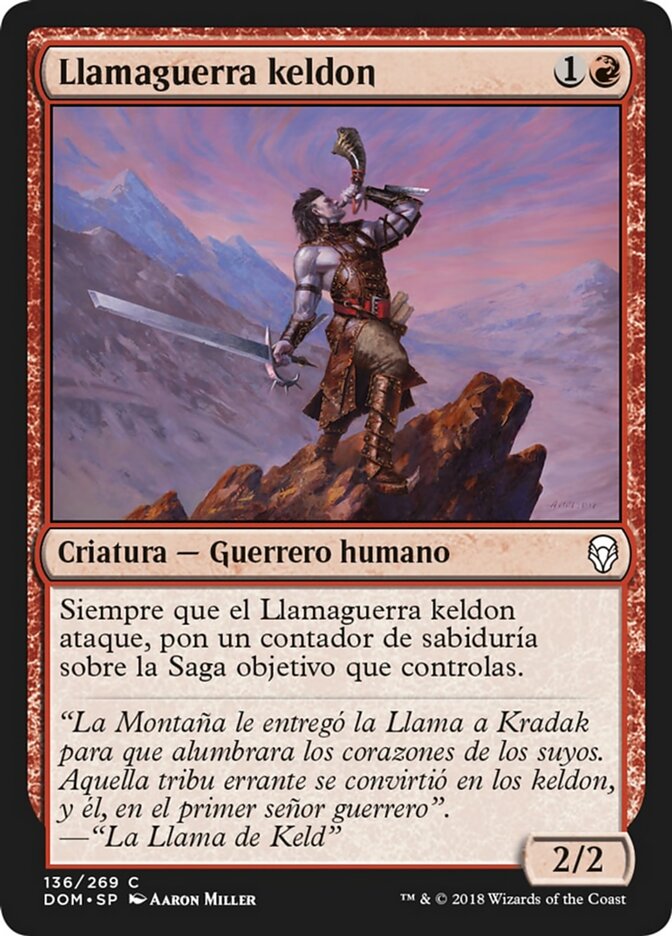 Llamaguerra keldon