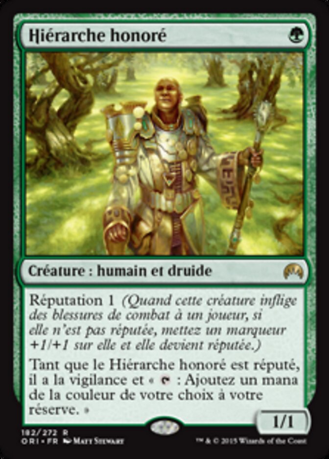 Hiérarche honoré