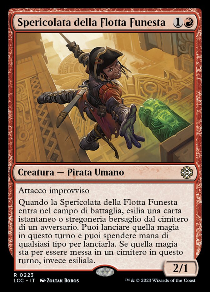Spericolata della Flotta Funesta