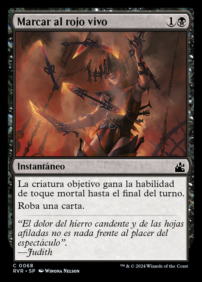 Marcar al rojo vivo