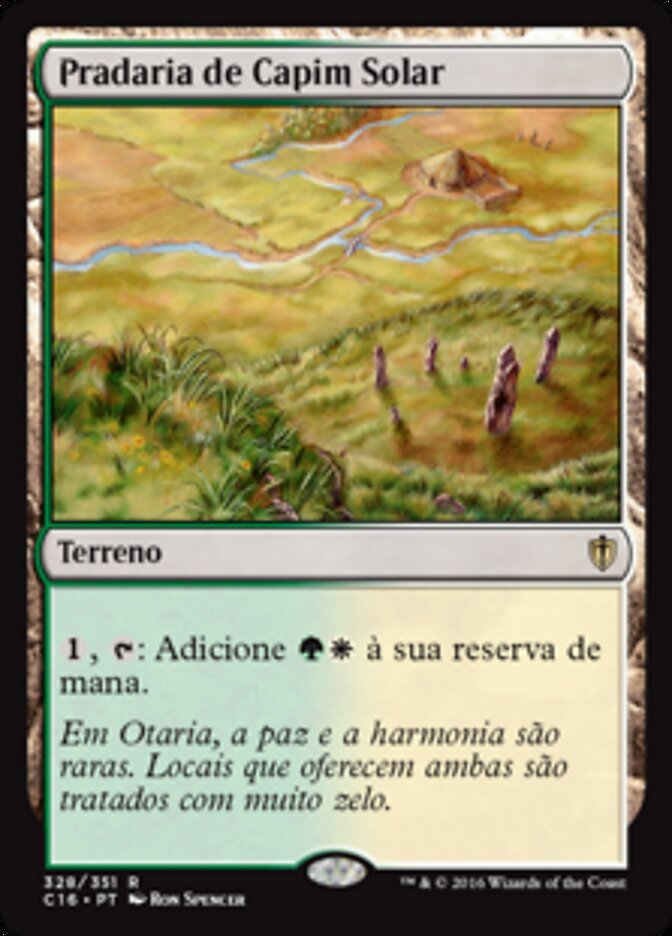 Pradaria de Capim Solar