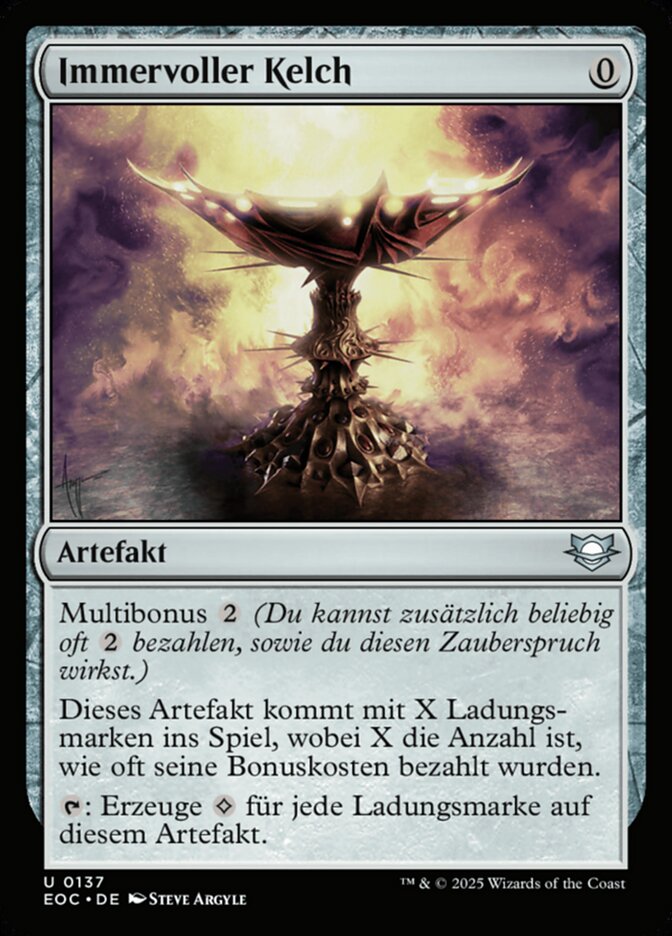 Immervoller Kelch
