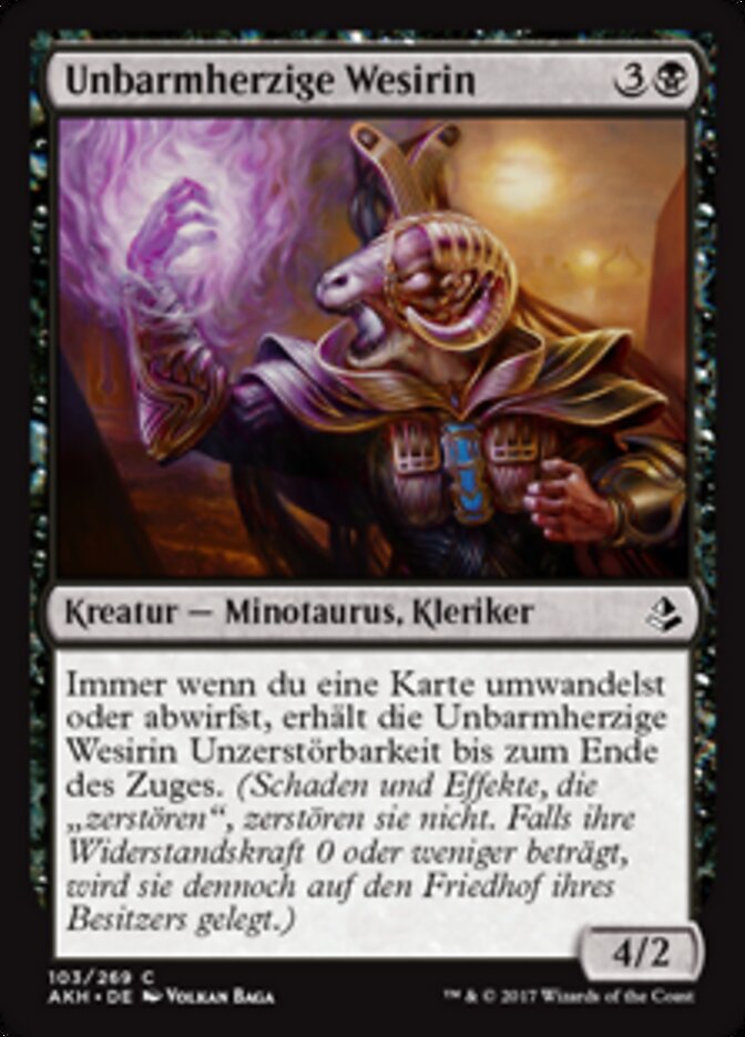 Unbarmherzige Wesirin