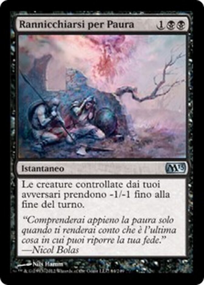 Rannicchiarsi per Paura