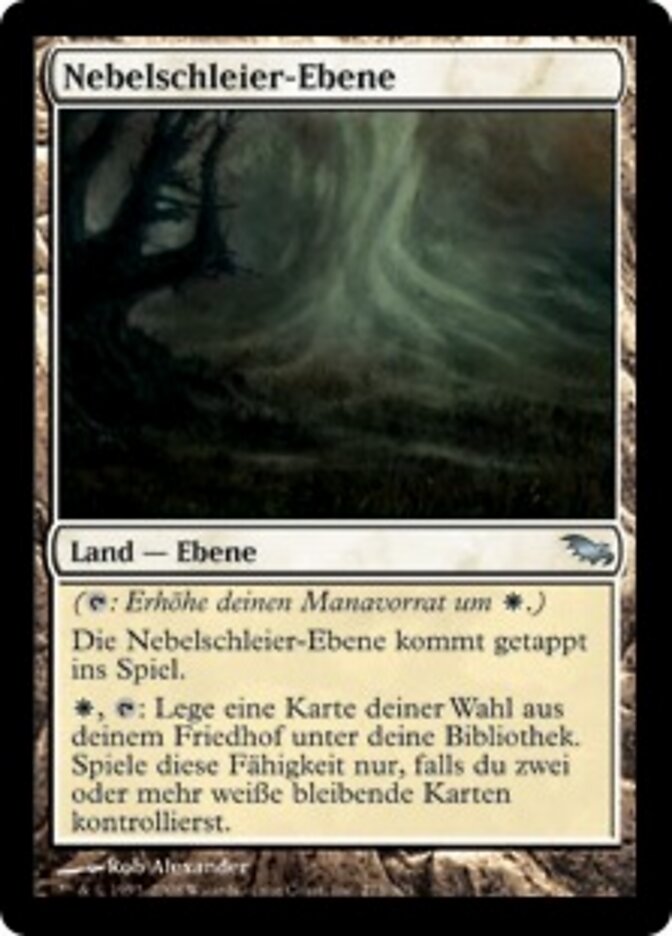 Nebelschleier-Ebene