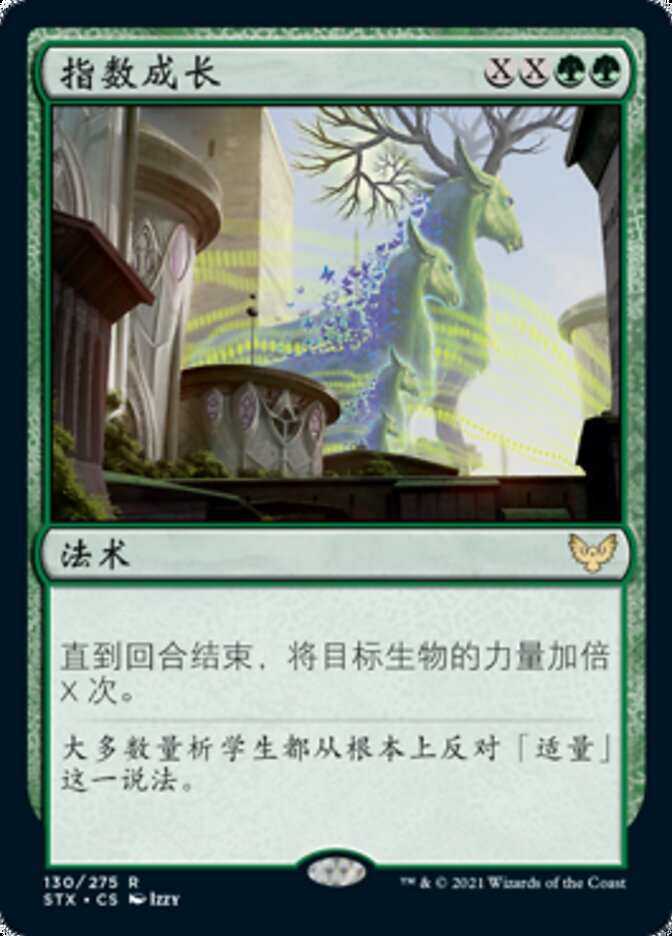 指数成长