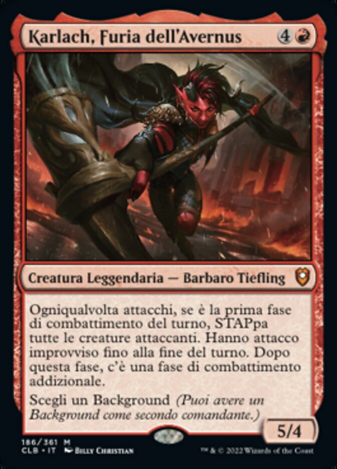 Karlach, Furia dell'Avernus