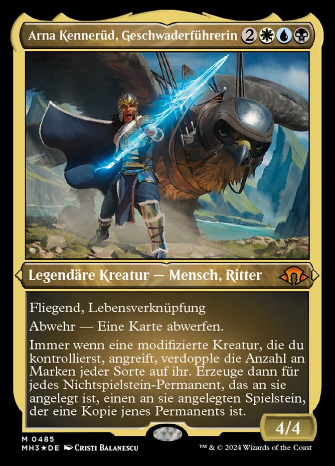 Arna Kennerüd, Geschwaderführerin