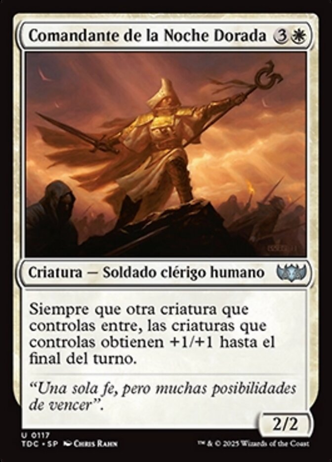 Comandante de la Noche Dorada