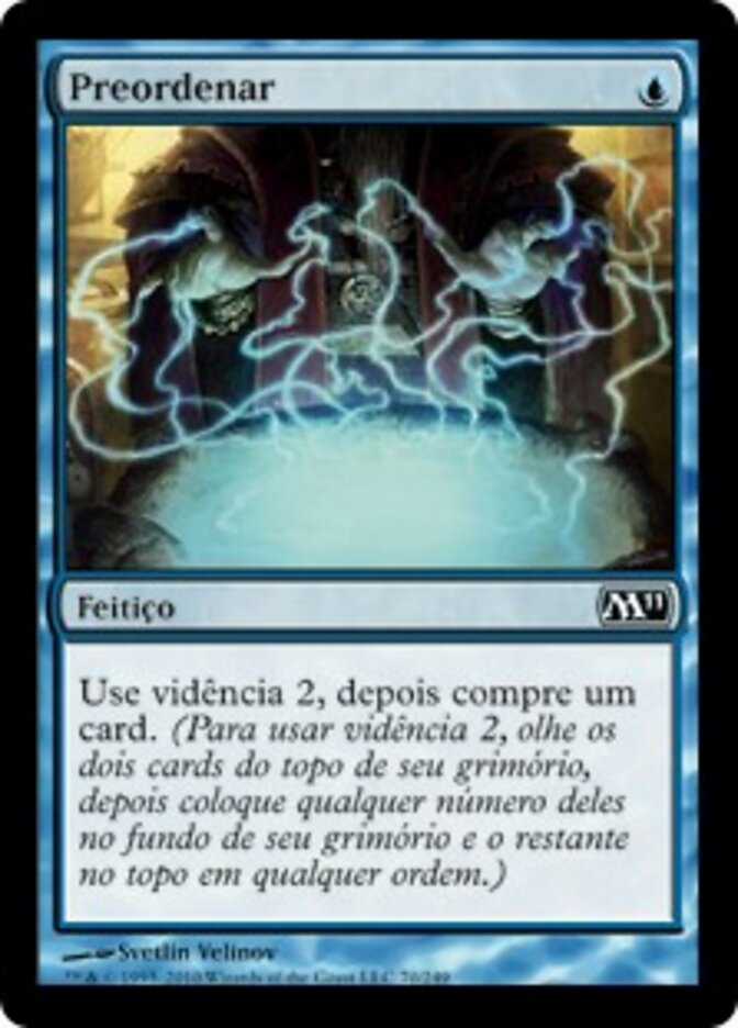 Preordenar
