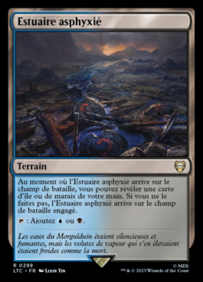Estuaire asphyxié