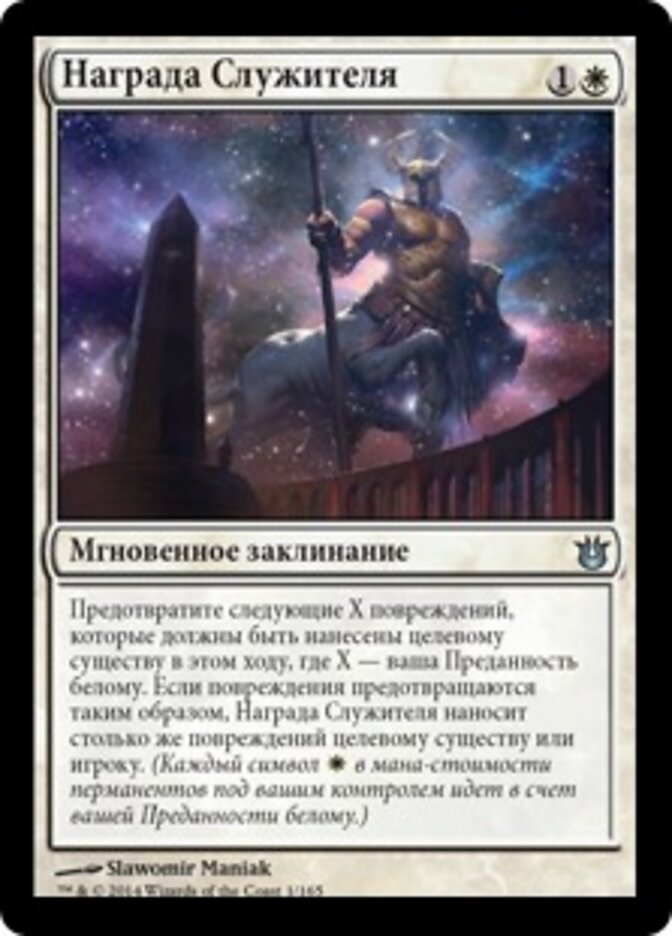 Награда Служителя